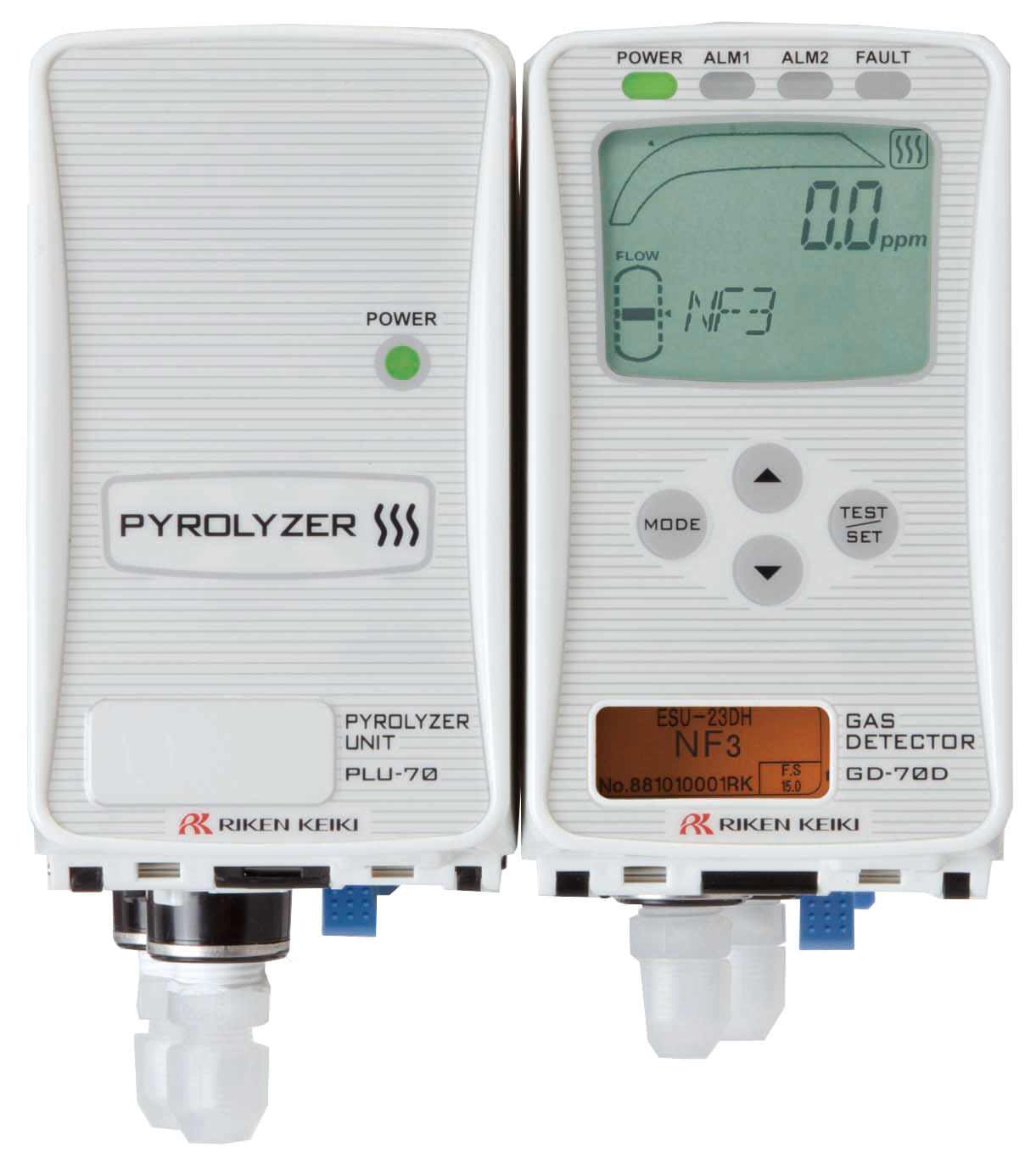 Pyrolzer Fixed Pyrolyzer Unit PLU-70 | RIKEN KEIKI GmbH